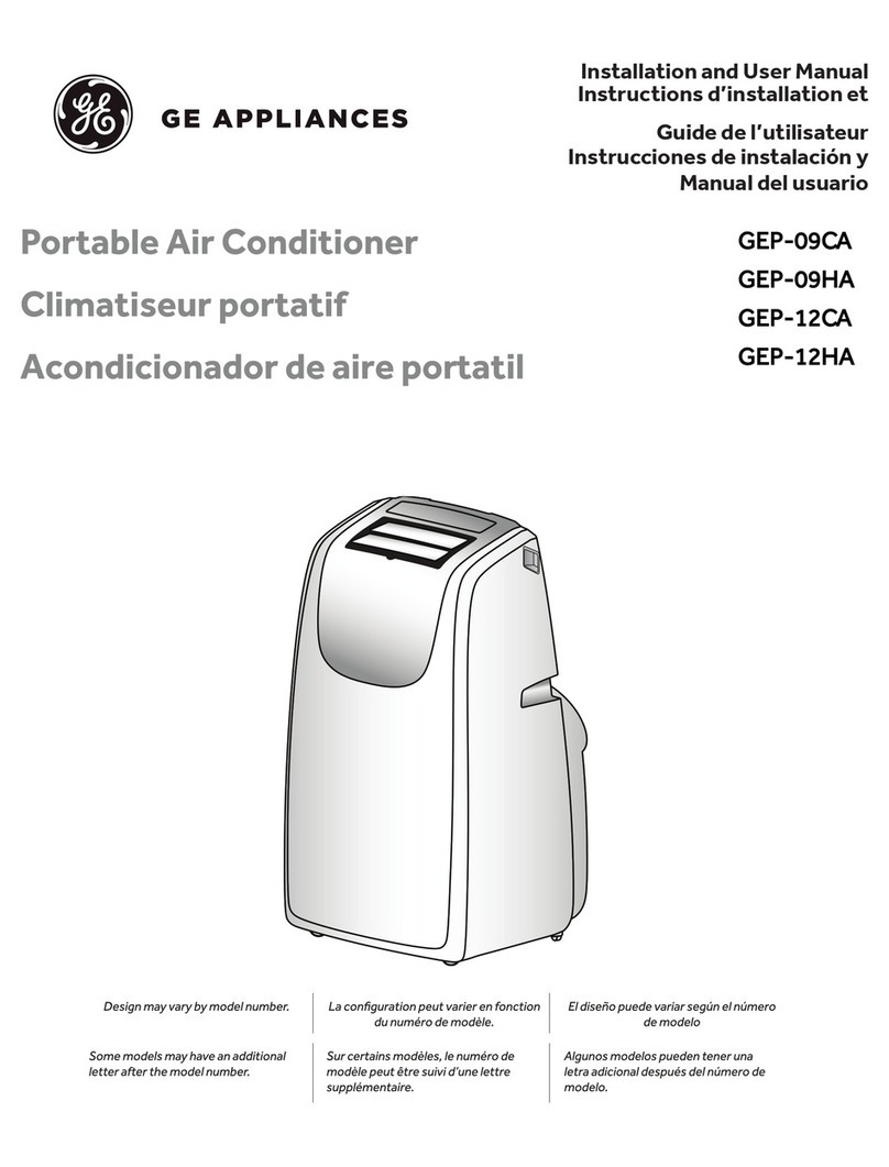 GE GEP-09CA User manual