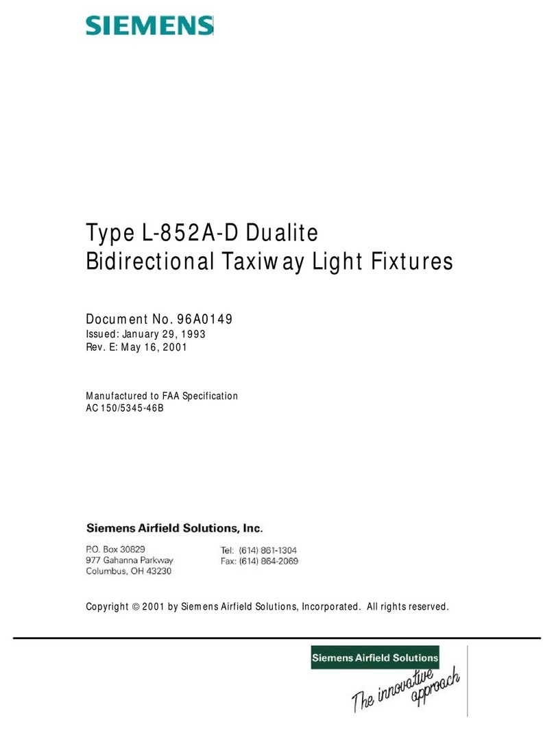 Siemens L-852A-D Dualite User manual