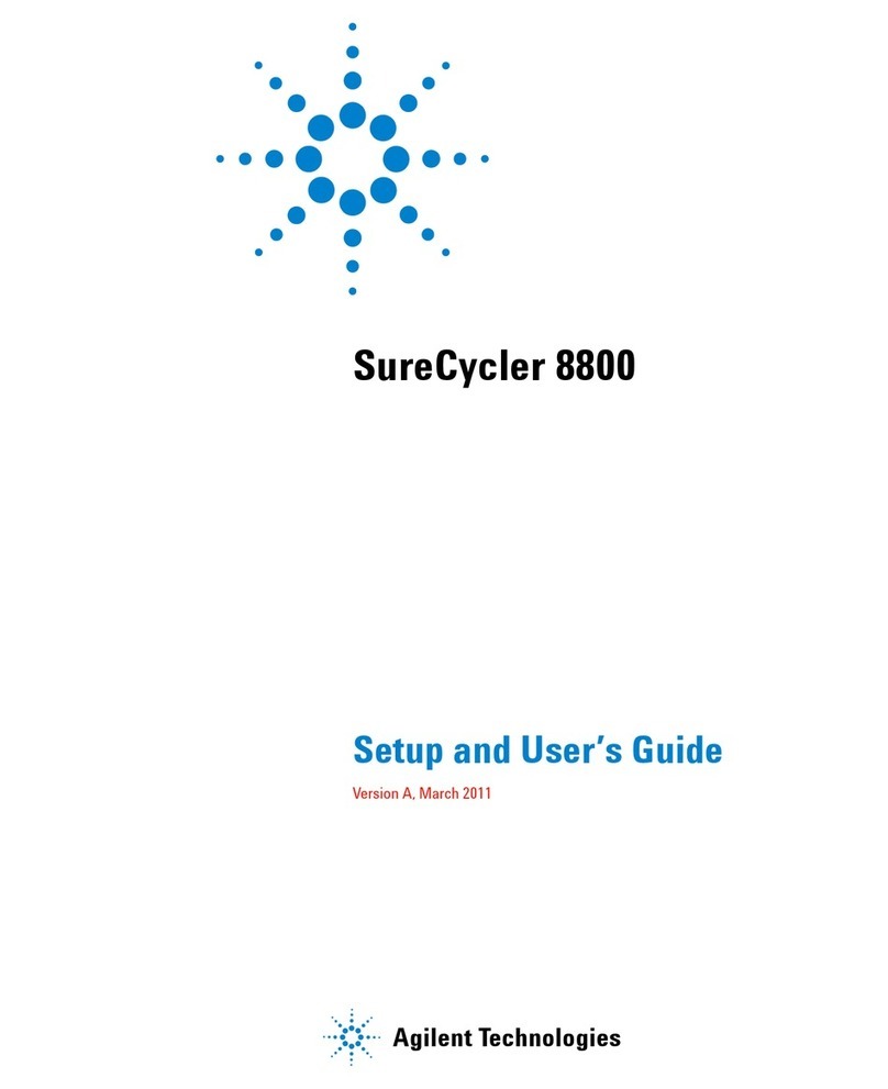 Agilent Technologies SureCycler 8800 Safety guide
