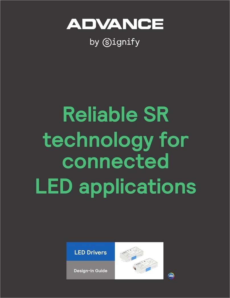 SIGNIFY Advance Xitanium SR manual