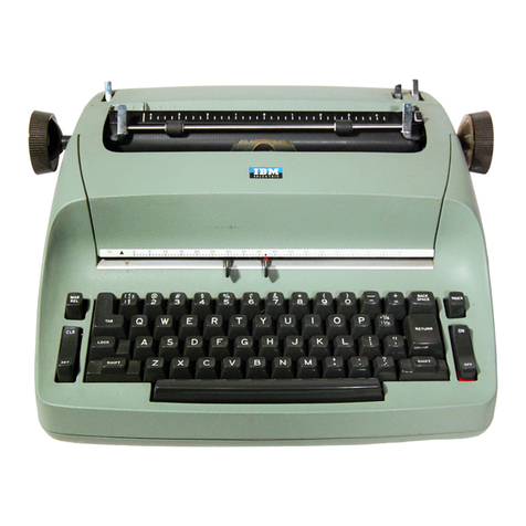 IBM Selectric I/O Manual of Instruction