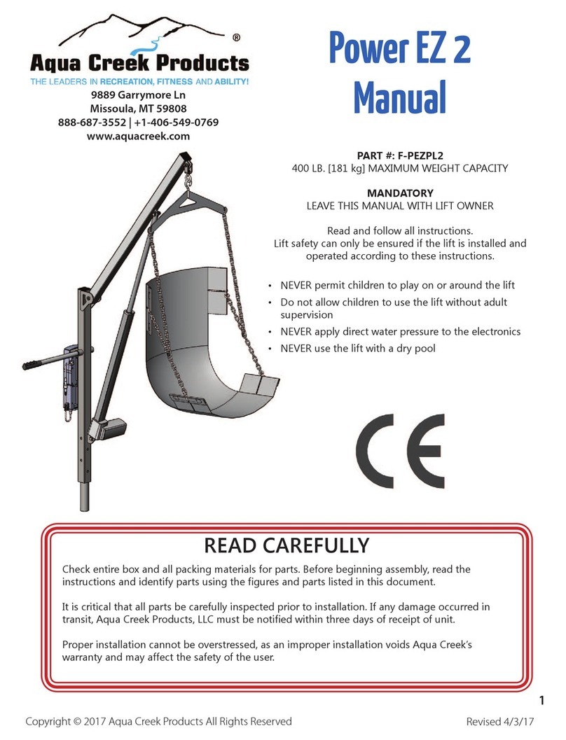 Aqua Creek Products Power EZ 2 manual