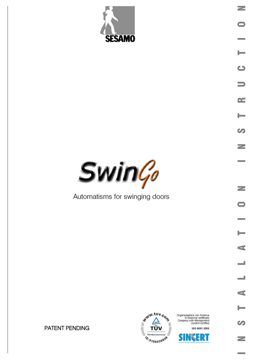 Sesamo SwinGo User manual