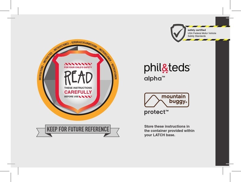 Phil & Teds alpha Series Service manual