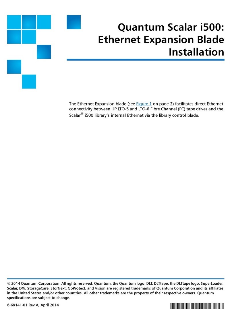 Quantum Scalar i500 User manual