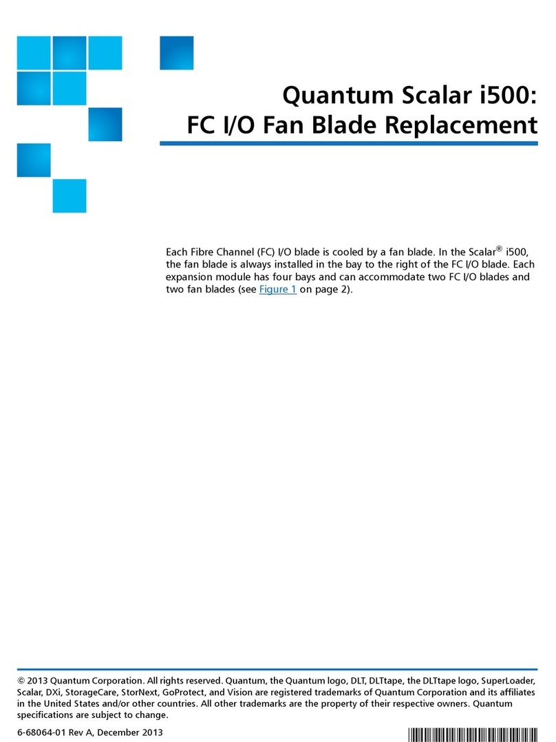 Quantum Scalar i500 Parts list manual