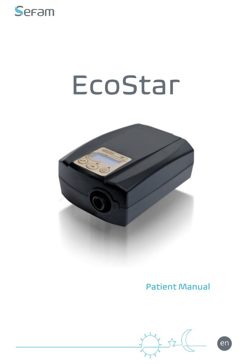 SEFAM EcoStar Patient manual SEFAM EcoStar Patient manual