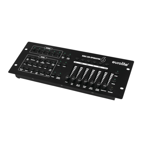 EuroLite DMX LED OPERATOR 6 User manual