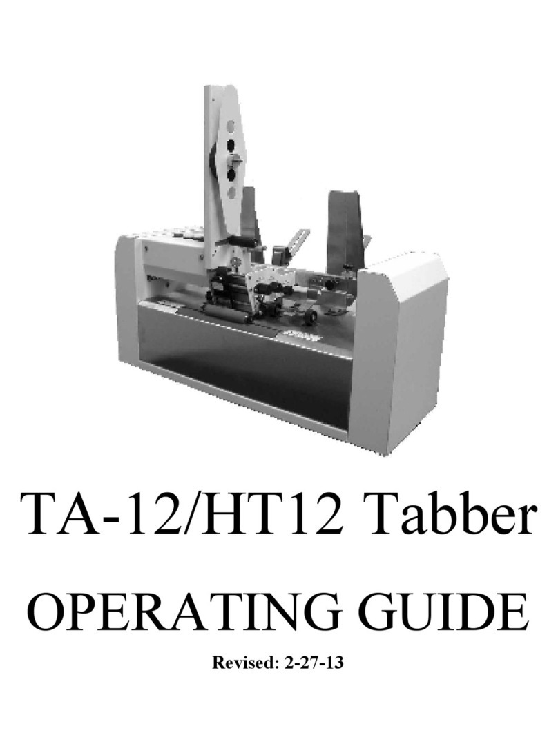 Neopost TA-12/HT12 operating guide