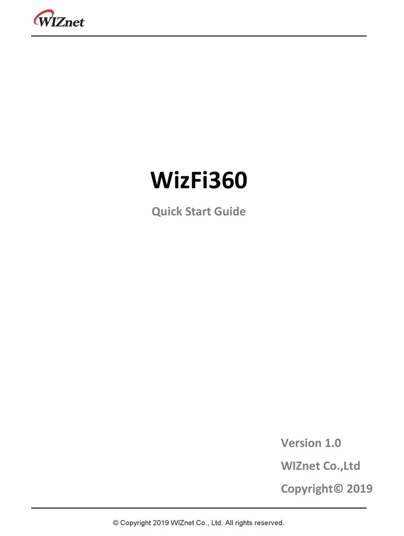 Wiznet WizFi360 Series quick start guide