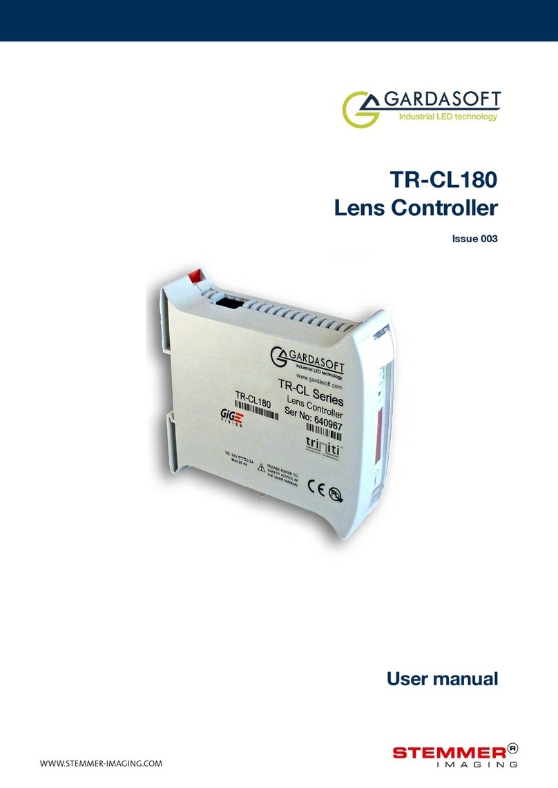 GARDASOFT TR-CL Series User manual GARDASOFT TR-CL Series User manual