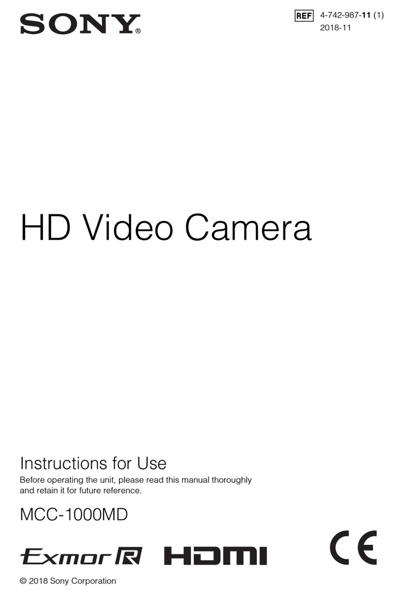 Sony MCC-1000MD User manual