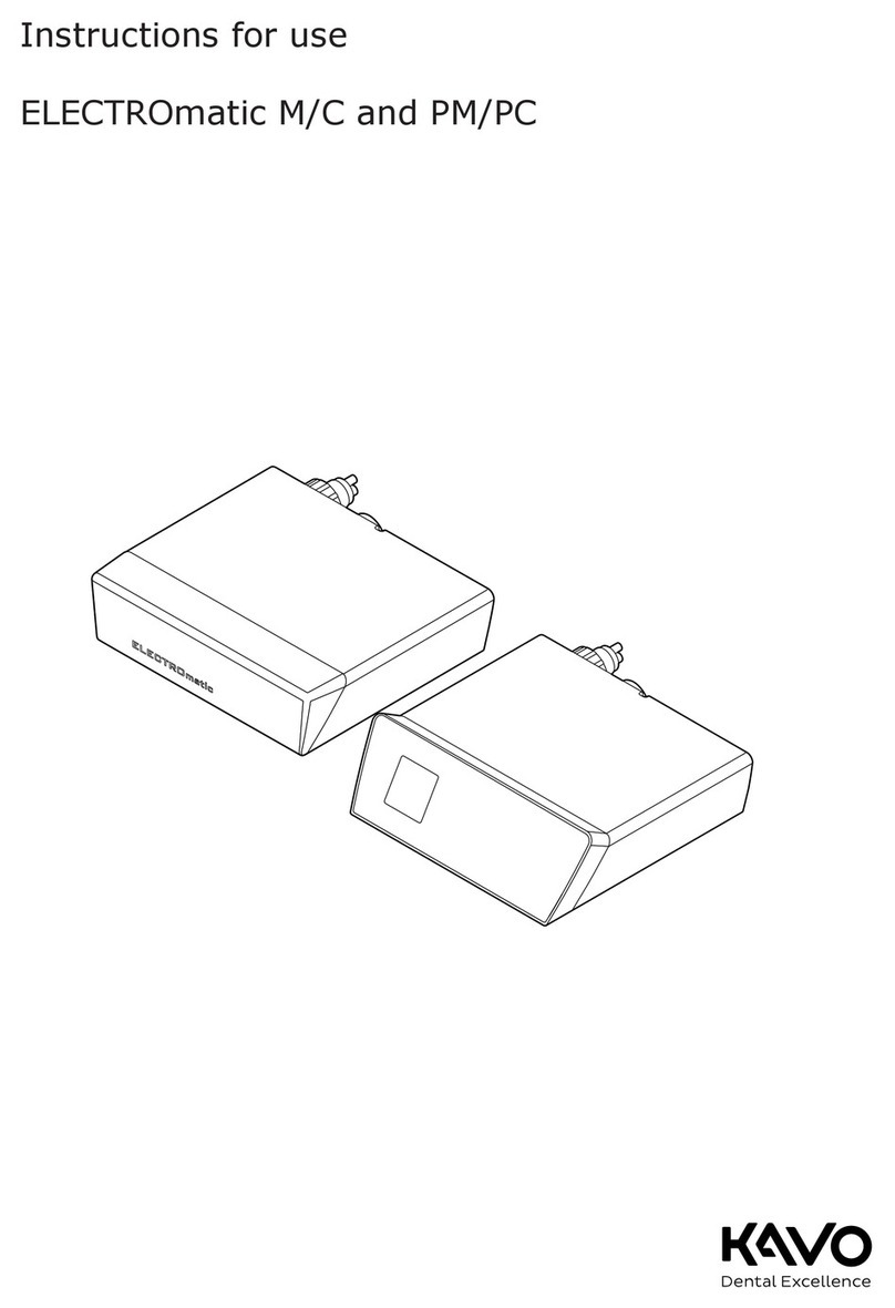 KaVo ELECTROmatic M User manual
