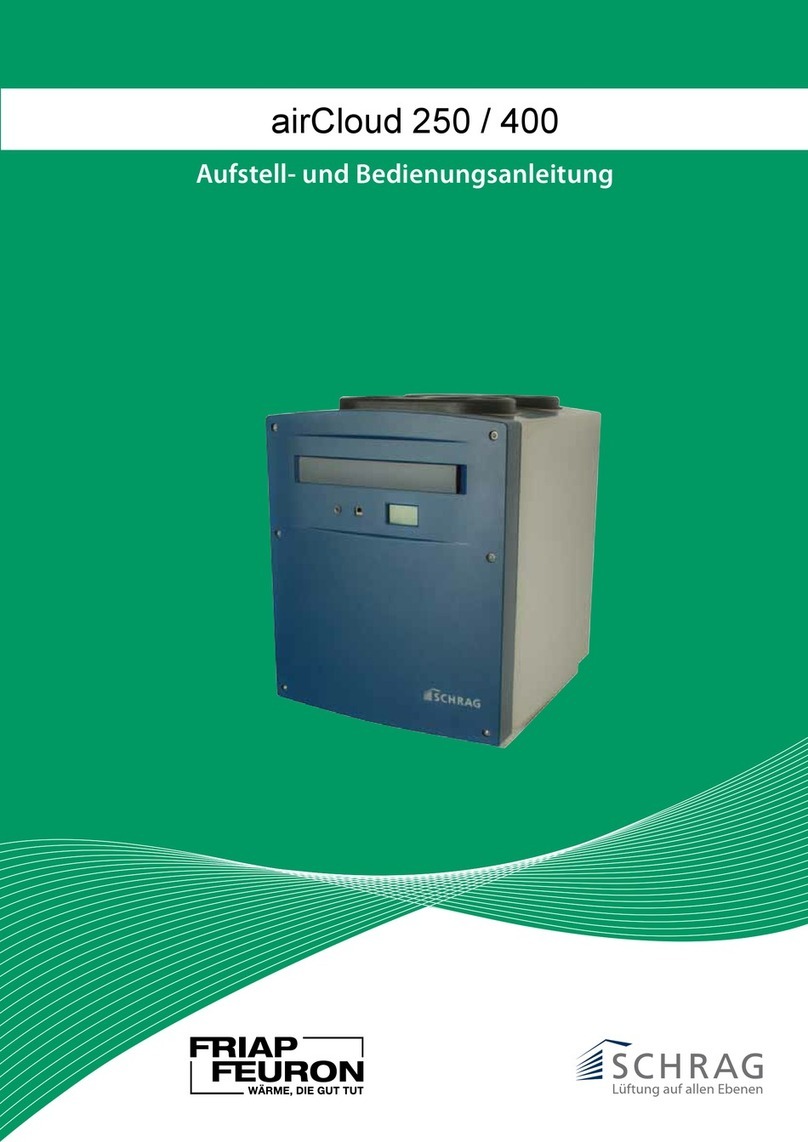 SCHRAG airCloud250 touch manual