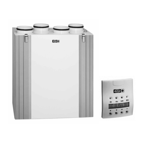 Helios KWL EC 300 Pro R Installation and operating instructions