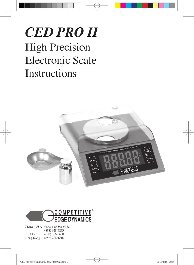 Competitive Edge Dynamics CED PRO II instructions Competitive Edge Dynamics CED PRO II instructions