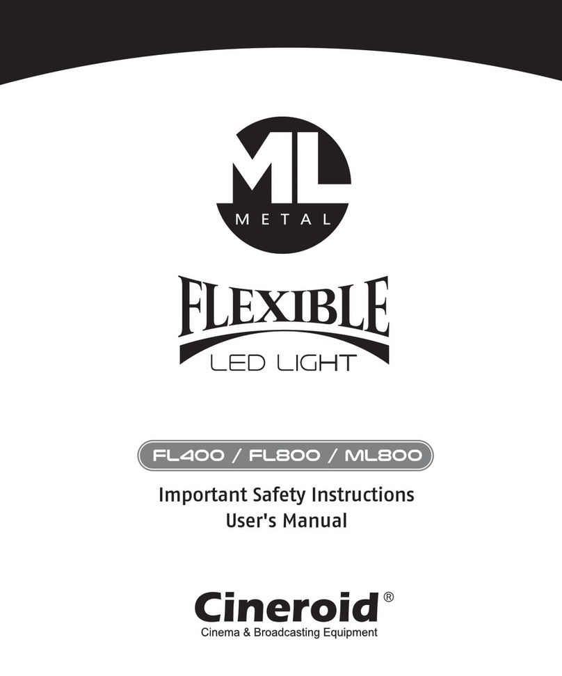 Cineroid Metal Series User manual Cineroid Metal Series User manual