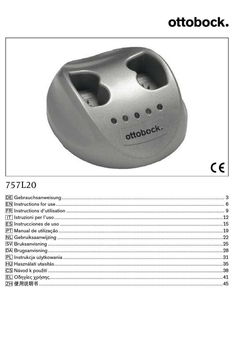 Otto Bock 757L20 Instructions for use