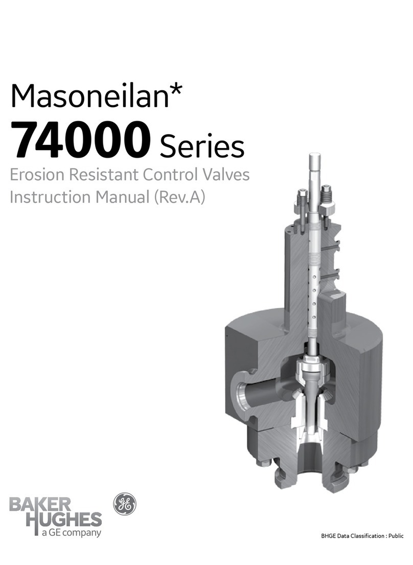 Baker Hughes Masoneilan 74000 Series instruction manual