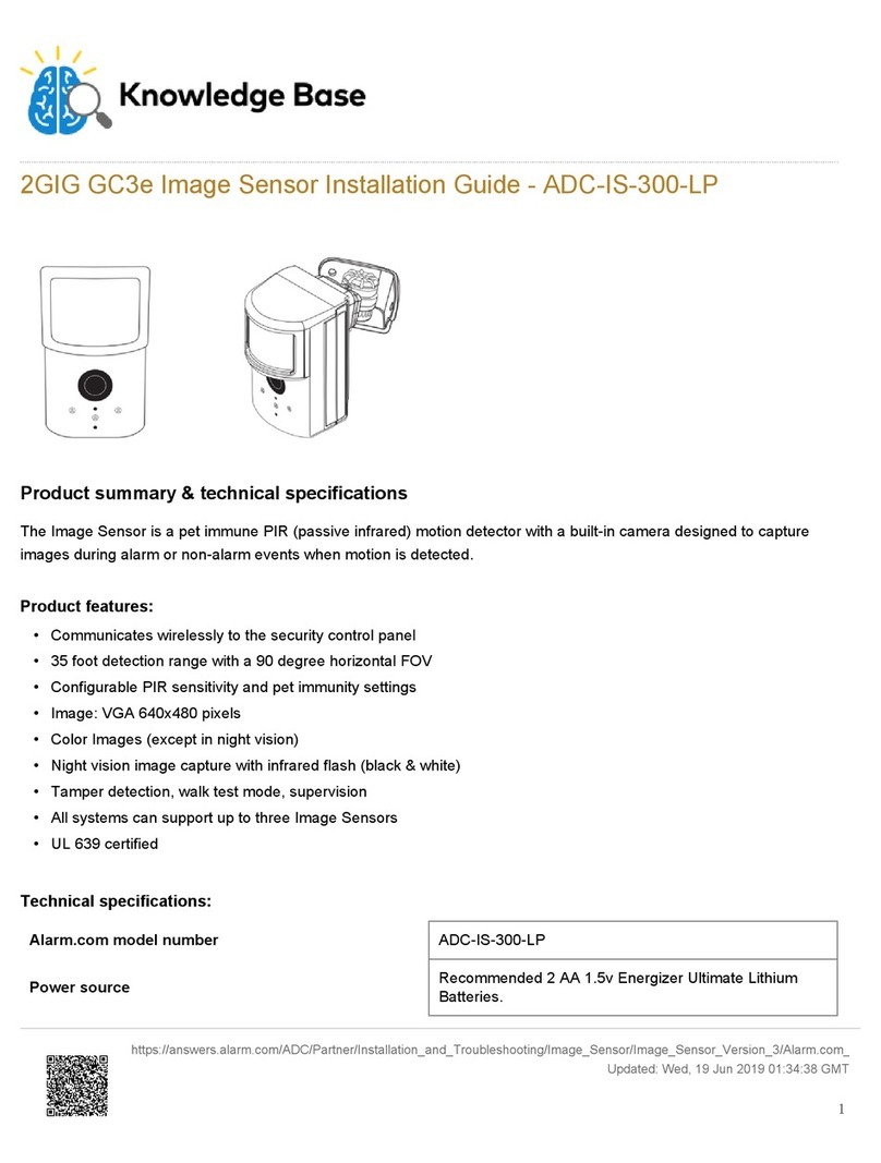 2gig Technologies ADC-IS-300-LP User manual