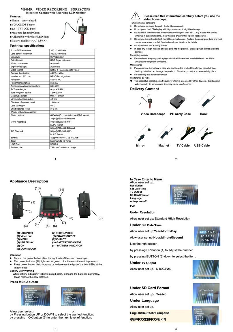 Wistar VB002R user manual