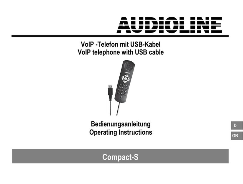 AUDIOLINE Compact-S operating instructions
