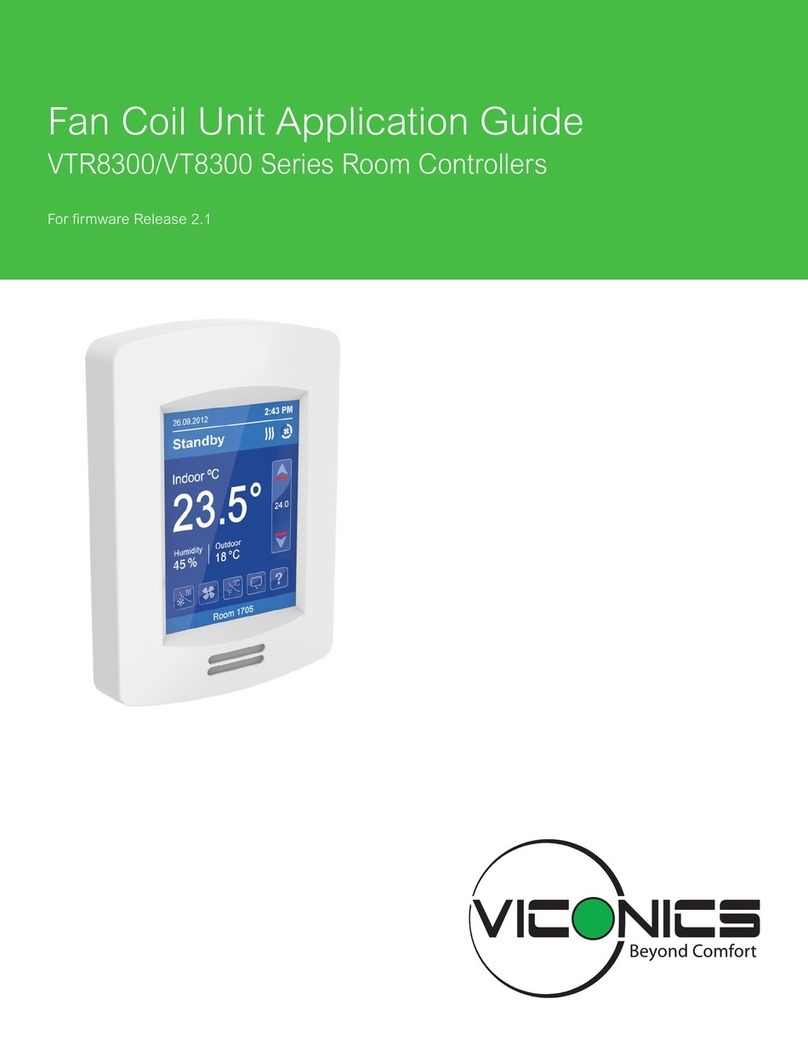 Viconics VTR8300 Series User guide