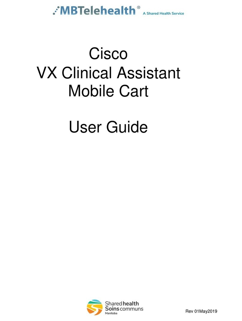 Cisco VX Clinical Assistant user guide