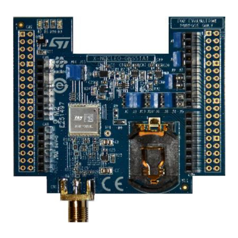 ST X-NUCLEO-GNSS1A1 User manual