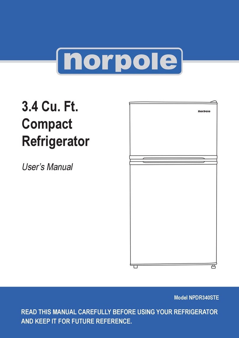 NORPOLE NPDR340STE user manual