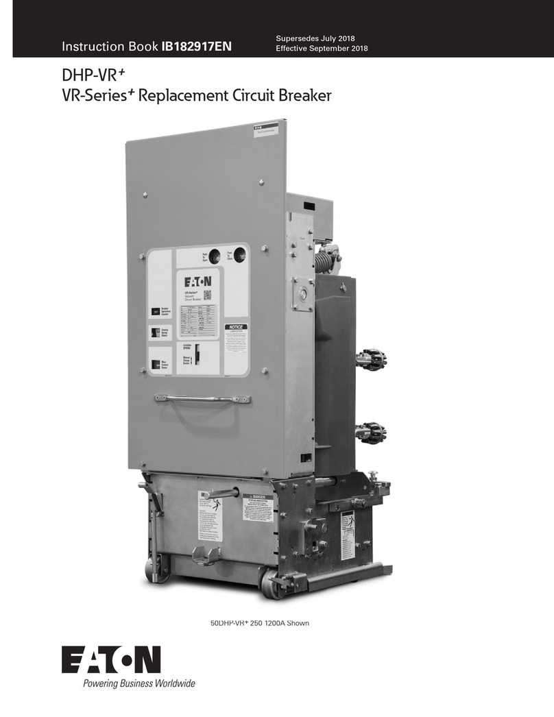 Eaton DHP VR + Series Instruction book