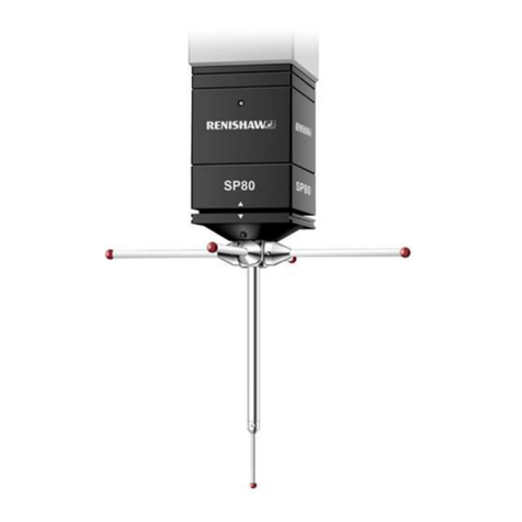 Renishaw SP80 User manual
