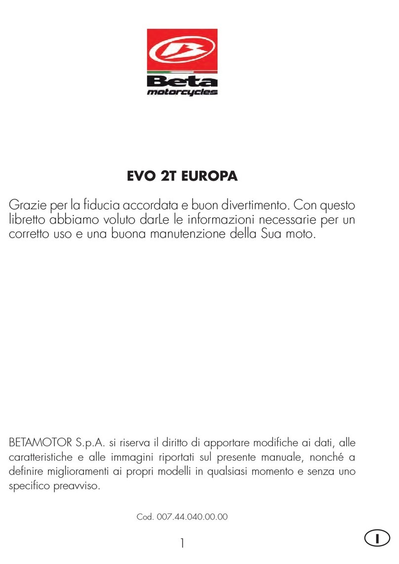 Betamotor EVO 2T Series user manual