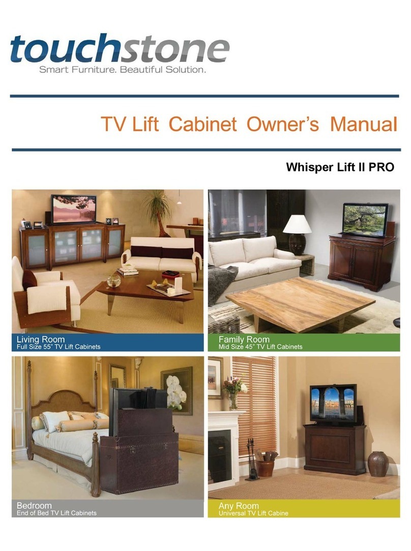 Touchstone Whisper Lift II PRO owner's manual Touchstone Whisper Lift II PRO owner's manual