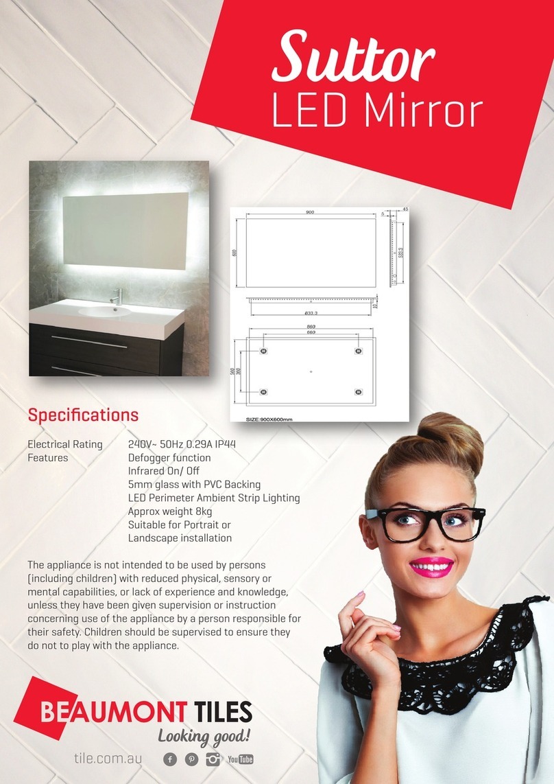 Beamont Tiles Suttor 105101 manual