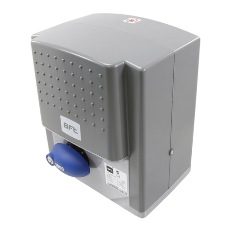 BFT ARES Series Installation and user manual