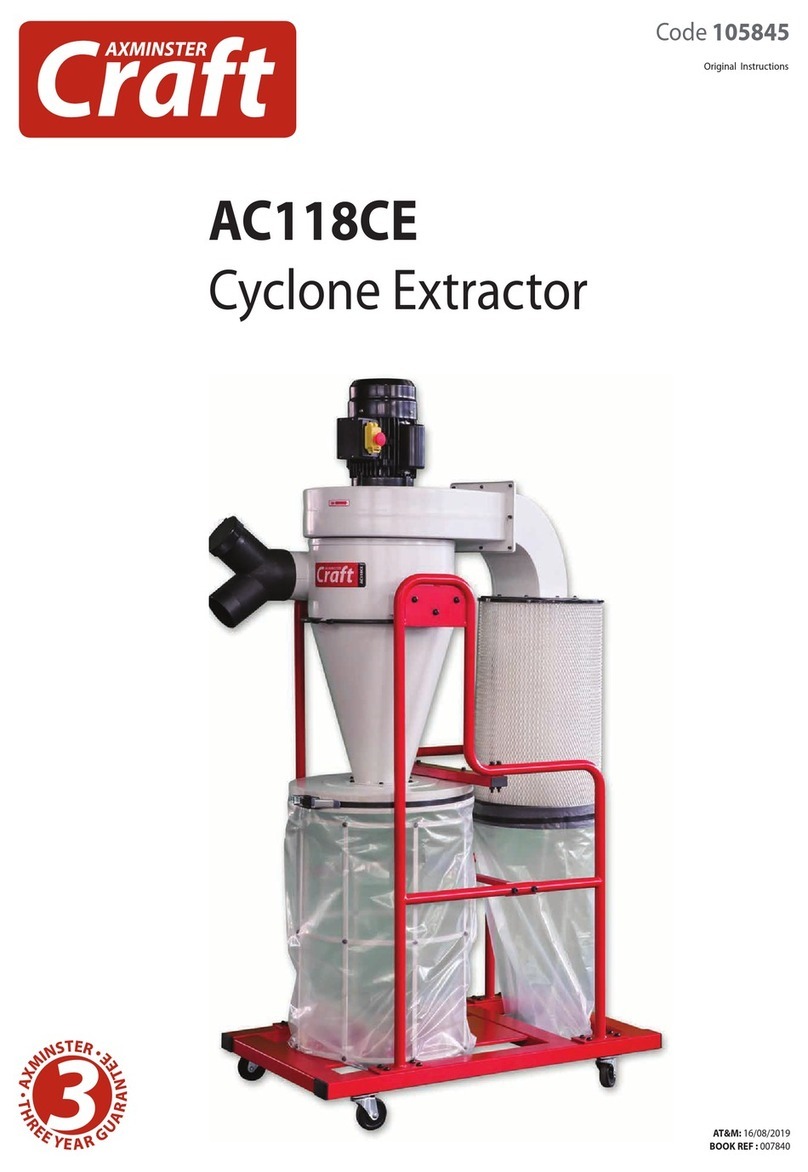 Axminster Craft AC118CE Original instructions