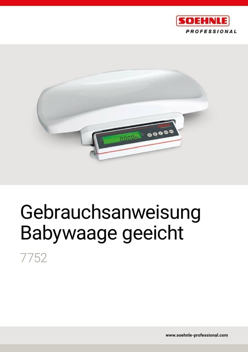 Soehnle Professional 7752 user manual