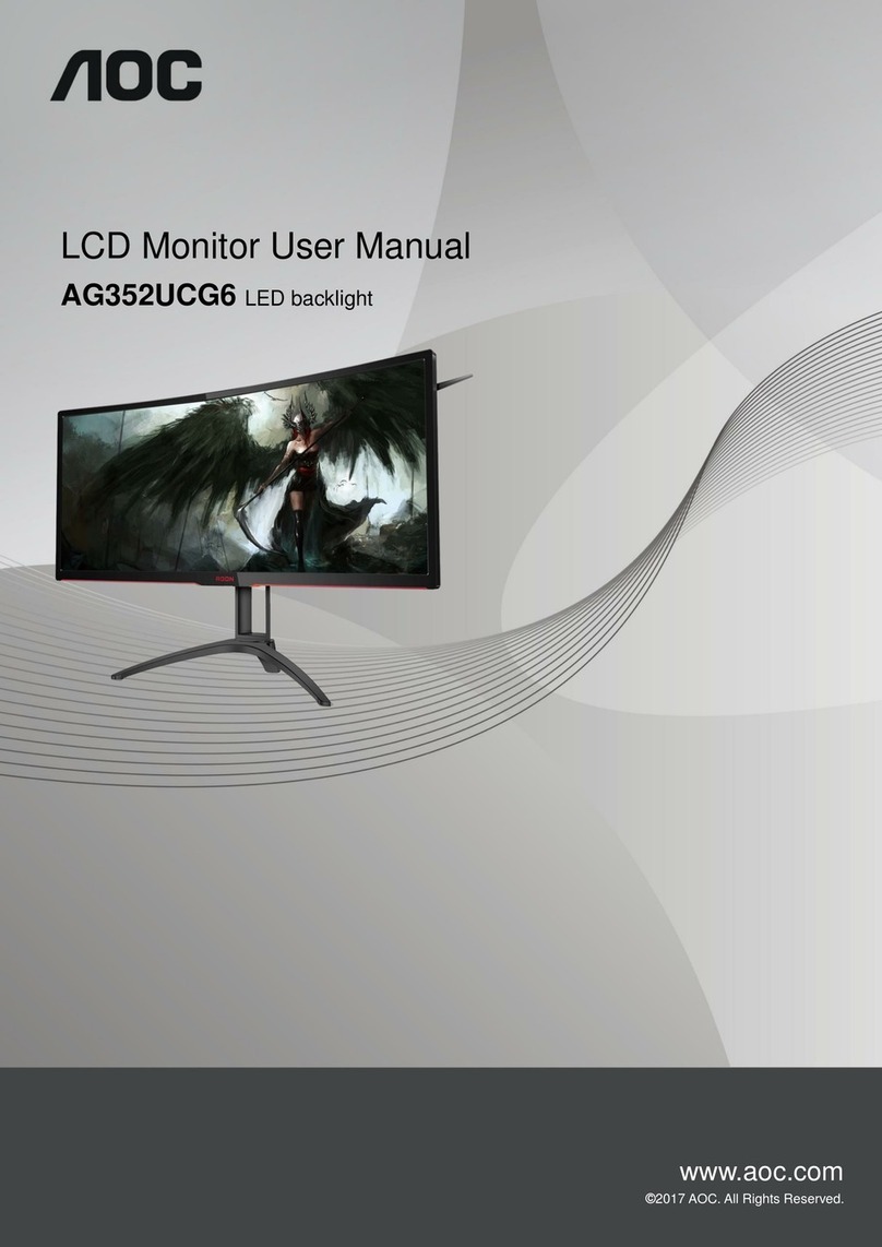 AOC AG352UCG6 User manual