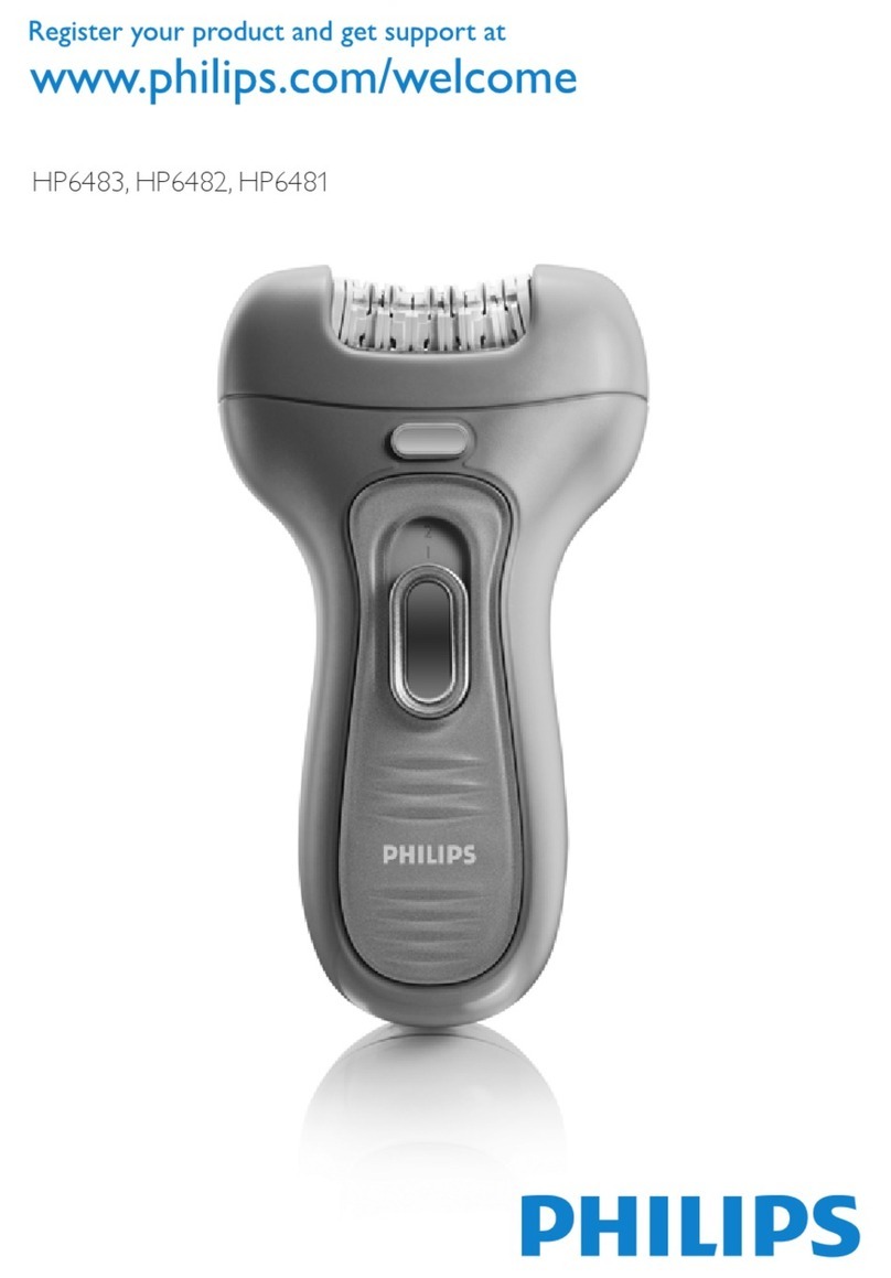 Philips HP6483 User manual