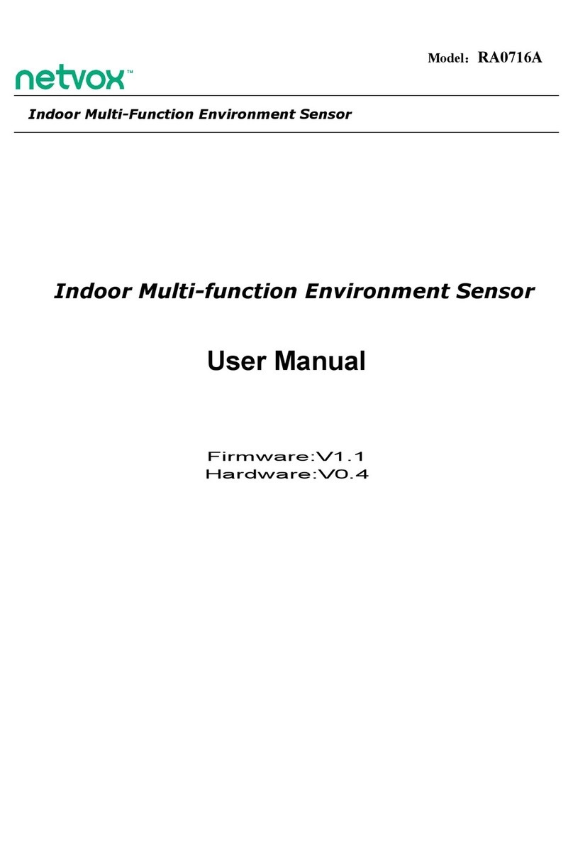 netvox RA0716A User manual