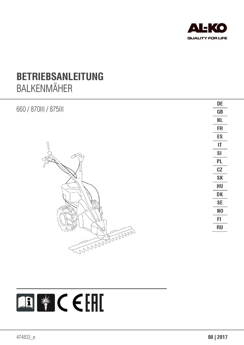 AL-KO BM 660 Translation of the original operating instructions AL-KO BM 660 Translation of the original operating instructions