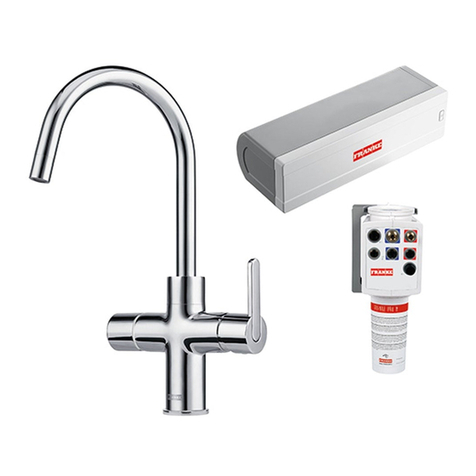Franke Minerva 4-in-1 Electronic Installation and user manual
