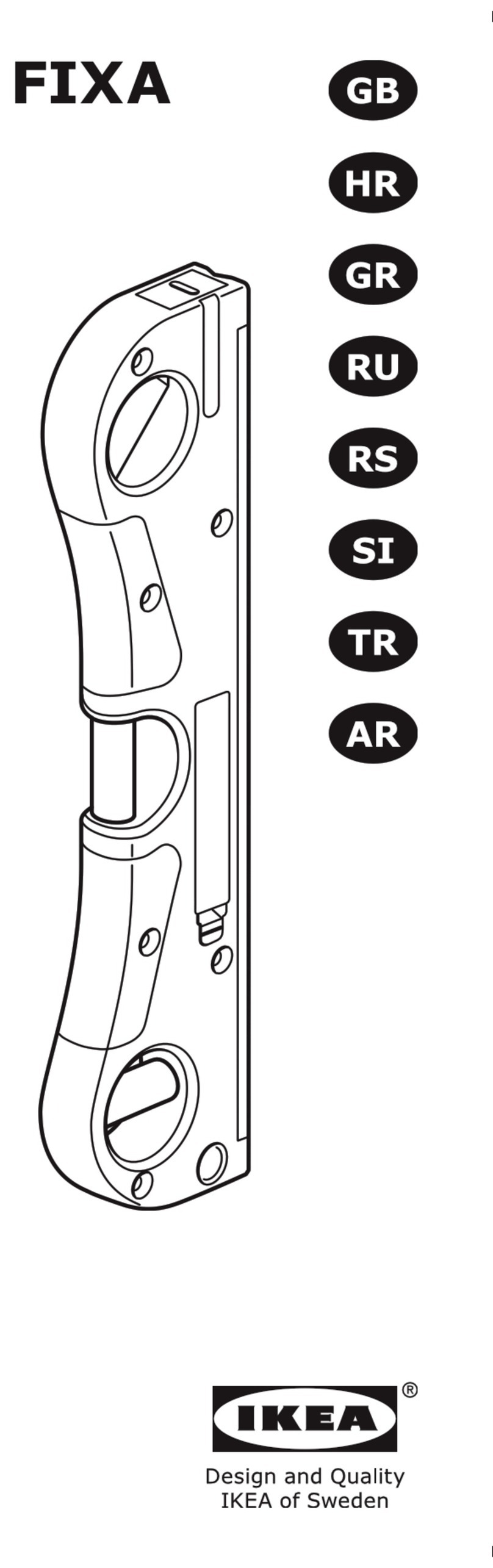 IKEA FIXA User manual