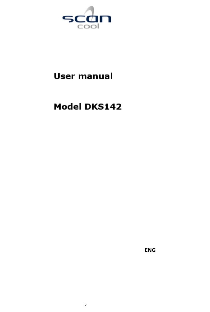 Scan Cool DKS142 User manual