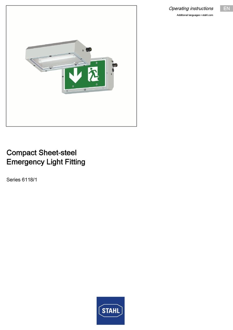 Stahl 6118/1 Series operating instructions