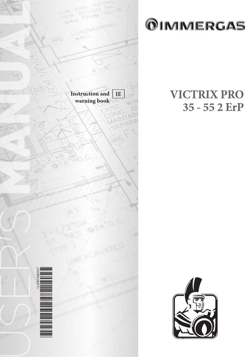 Immergas VICTRIX PRO 35 2ErP Product manual
