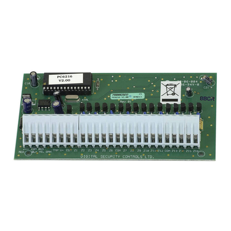 DSC PC6216 User manual