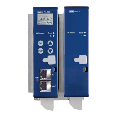 JUMO TYA 202 operating manual