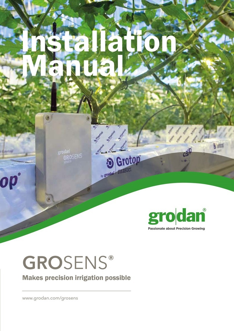 Grodan GroSens installation manual